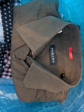 Lightweight Shirt Jacket in Olive
